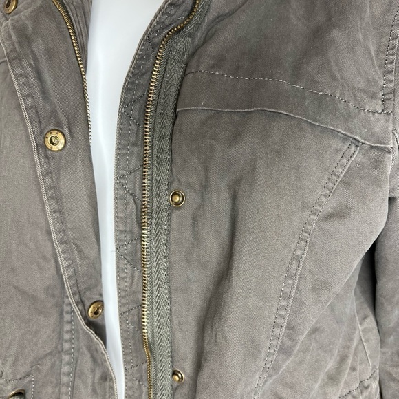 COPY - Full Tilt Grey Utility Jacket Medium - Picture 4 of 5